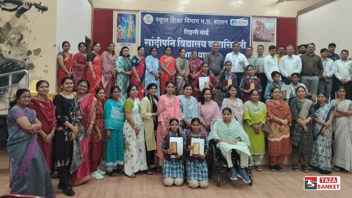 5 सांदीपनि स्कूल वारासिवनी रिजल्ट में छात्राओं का जलवा, शानदार रहा परिणाम