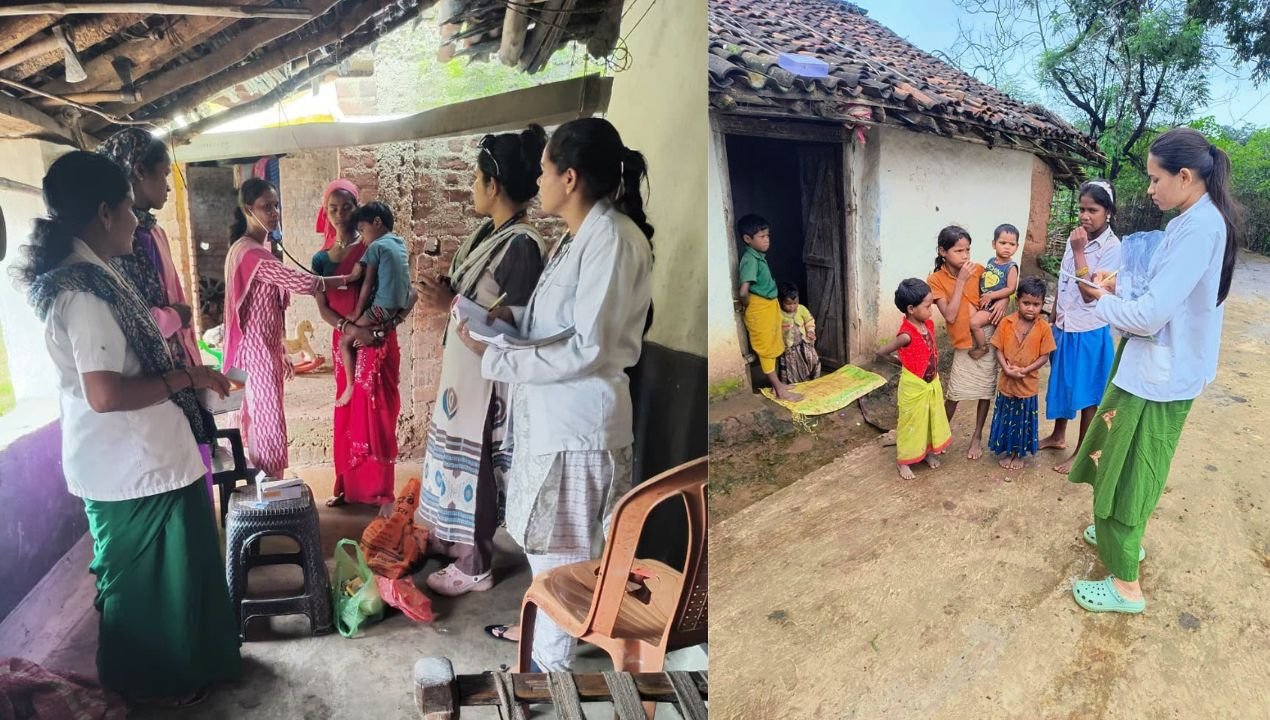 प्रभावित गांवों में स्वास्थ्य सेवाएं: 5,292 लोगों की स्क्रीनिंग, 14,284 बच्चों का टीकाकरण
