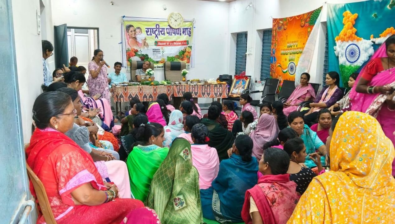 7 लामता में राष्ट्रीय पोषण माह कार्यक्रम, महिलाओं ने प्रतियोगिताओं में लिया हिस्सा