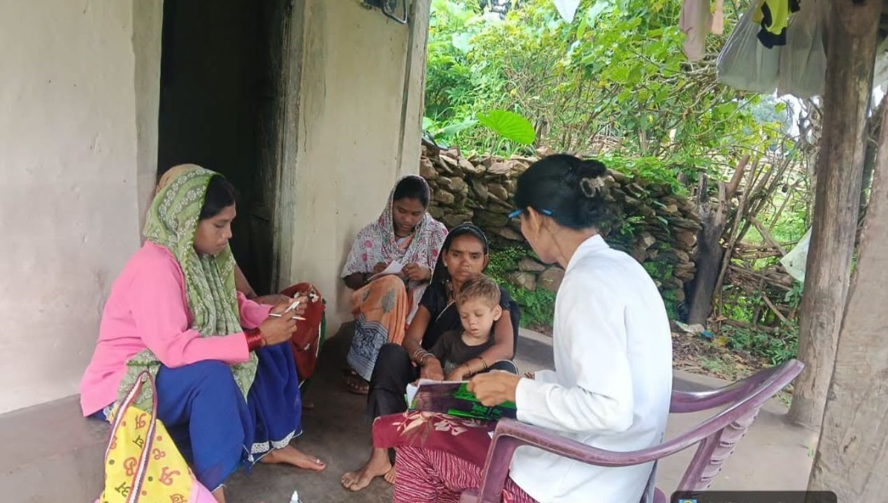 10 बिरसा-बैहर में स्वास्थ्य अभियान जारी, 23,864 बच्चों का टीकाकरण