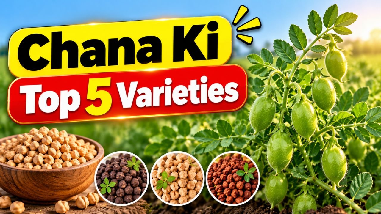 Chana Ki Top 5 Varieties: सही किस्म और बुवाई से एक एकड़ में 15 क्विंटल तक पैदावार पाने का मौका